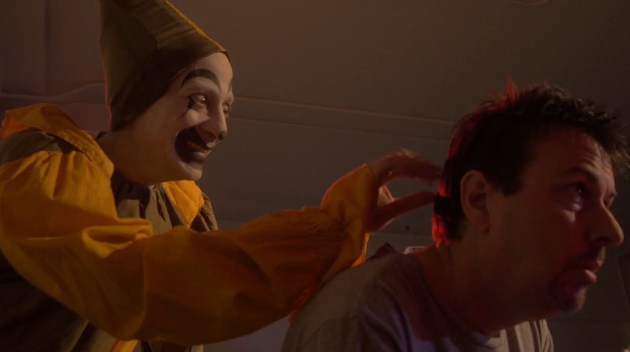 Jeff Blumberg as The Clown in the episode The Duo from season 1 of  the horror web series The Hotel Barclay