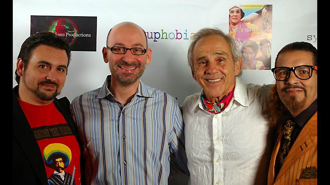 Actor Jeff Blumberg at a screening of the movie Aguruphobia